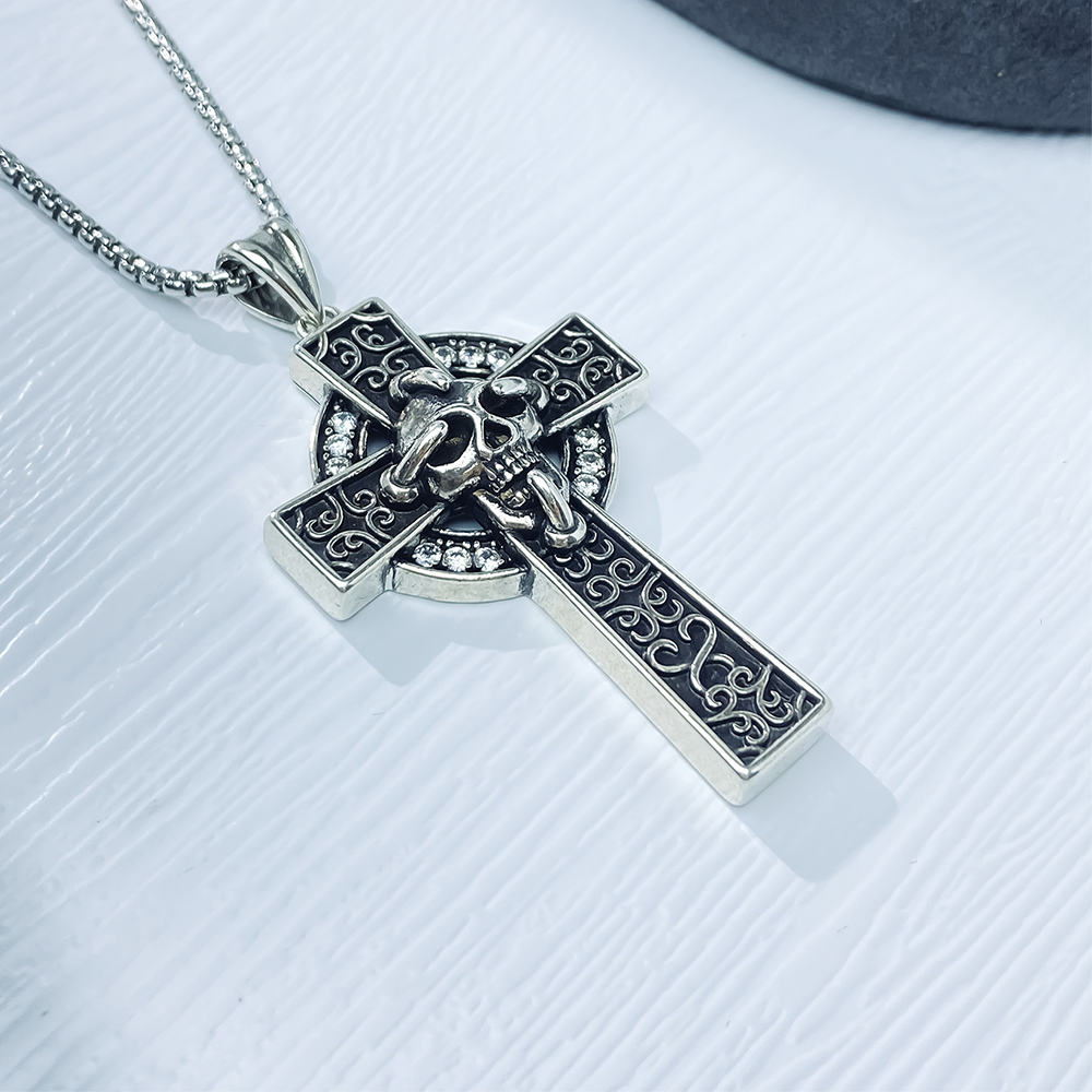 Cross Pendant Necklace, Men Women's Fashion Jewelry, Perfect for Parties & Gifts, Elegant Accessory for Everyday Wear