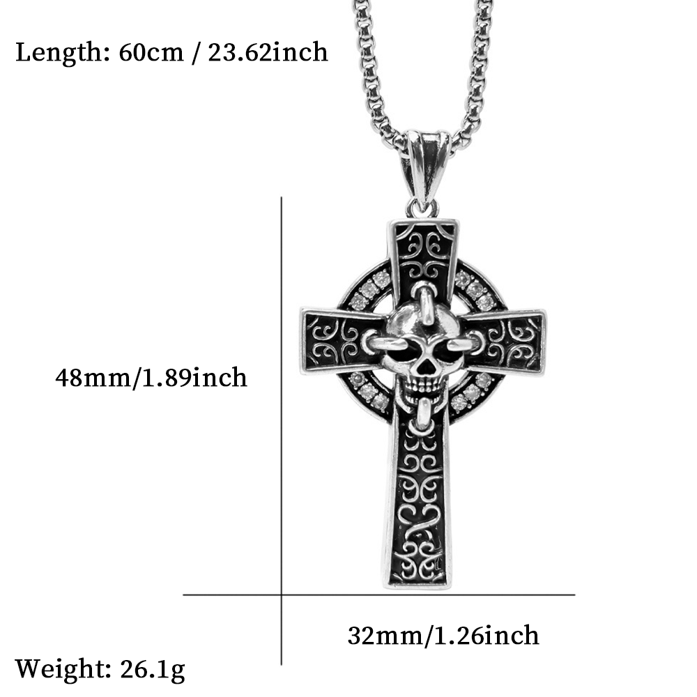 Cross Pendant Necklace, Men Women's Fashion Jewelry, Perfect for Parties & Gifts, Elegant Accessory for Everyday Wear