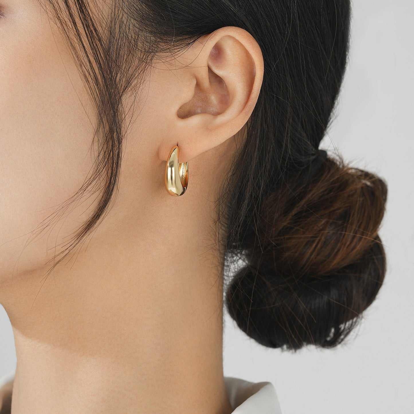 Brass With Plated Fashion Jewelry Earrings
