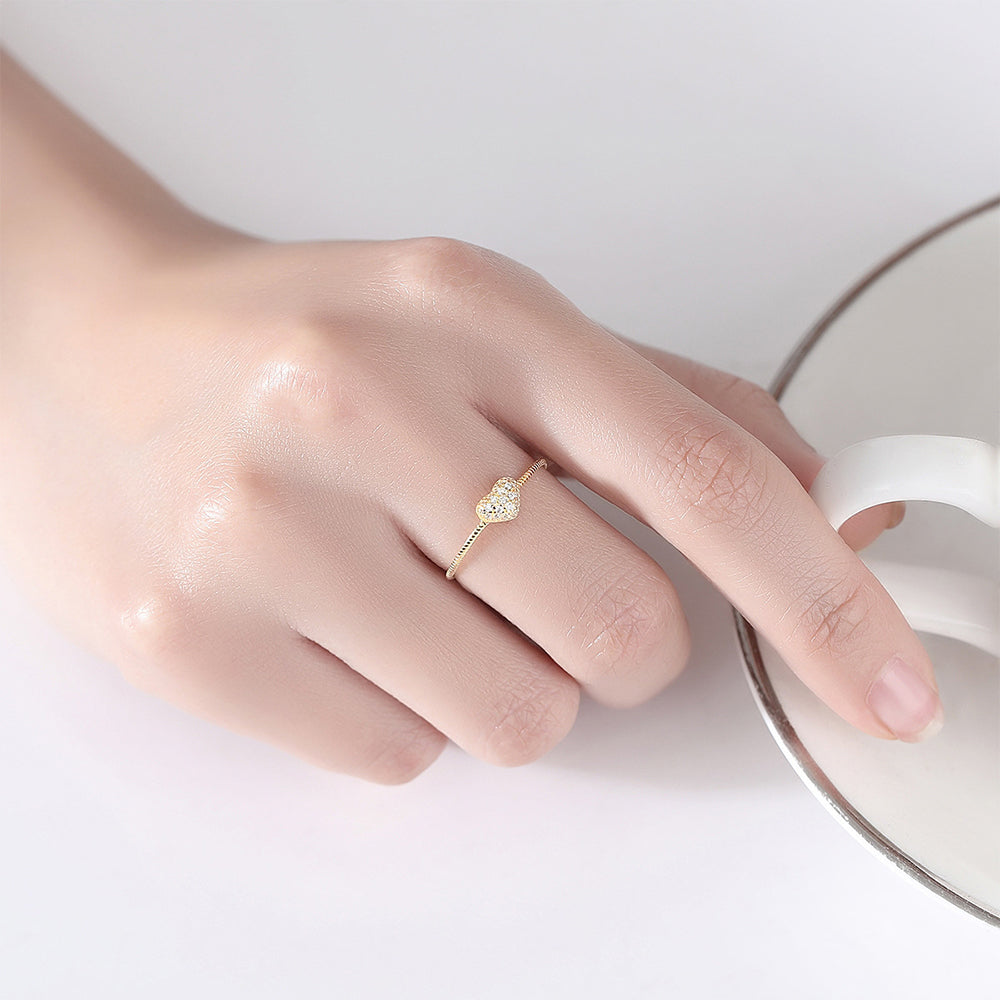 925 Sterling Silver Ring Fashion Jewelry Gift for Women Girls