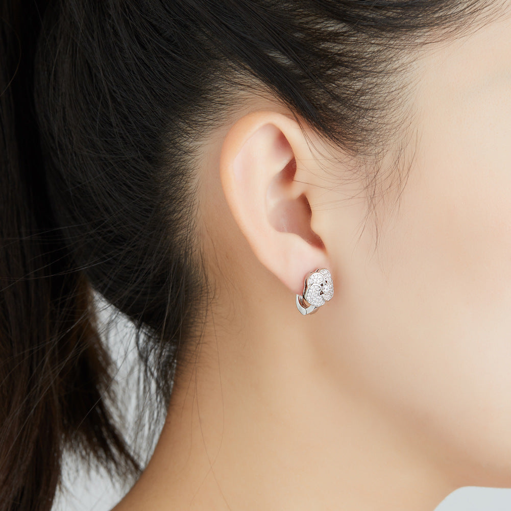 Brass With Plated Fashion Jewelry Earrings