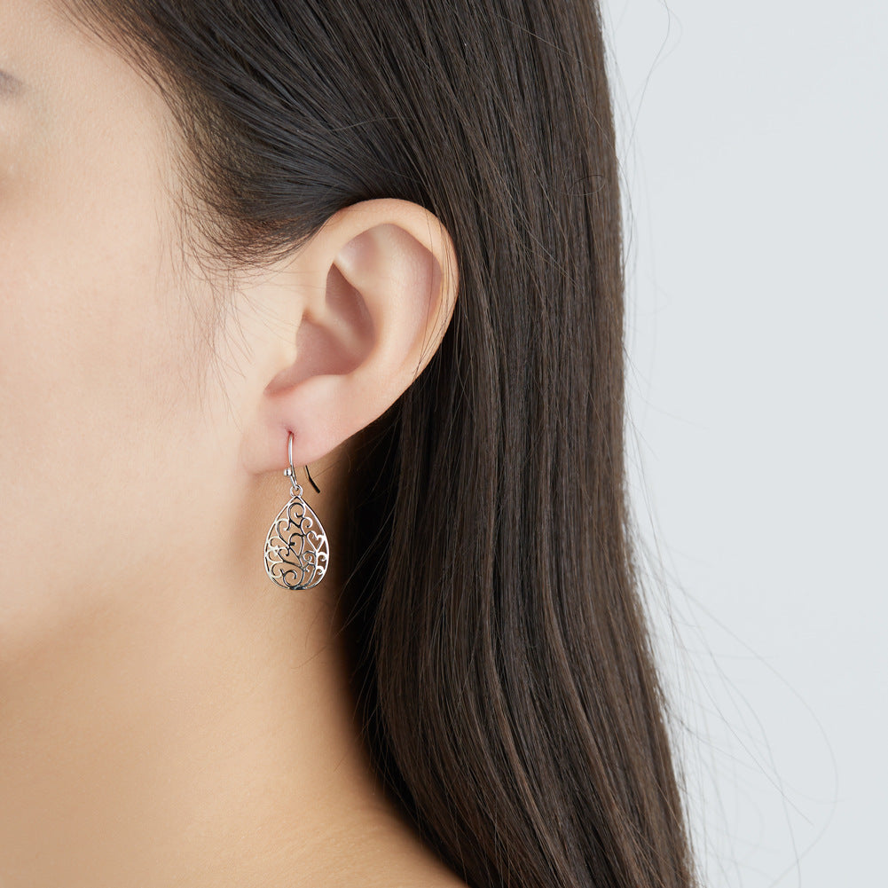 Brass With Plated Fashion Jewelry Earrings