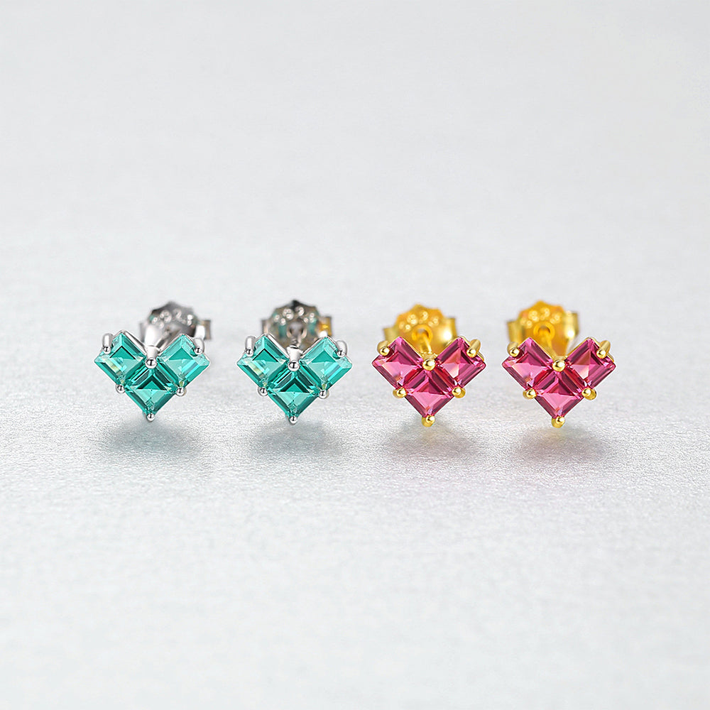 925 Sterling Silver Earrings Fashion Jewelry Gift for Women Girls
