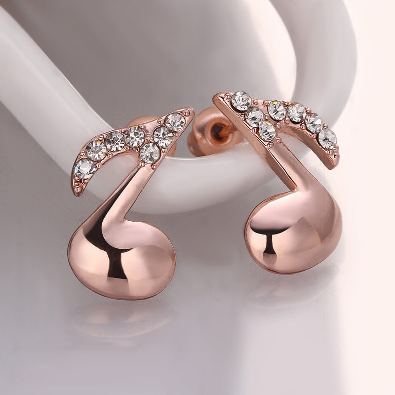Brass With Plated Fashion Jewelry Earrings