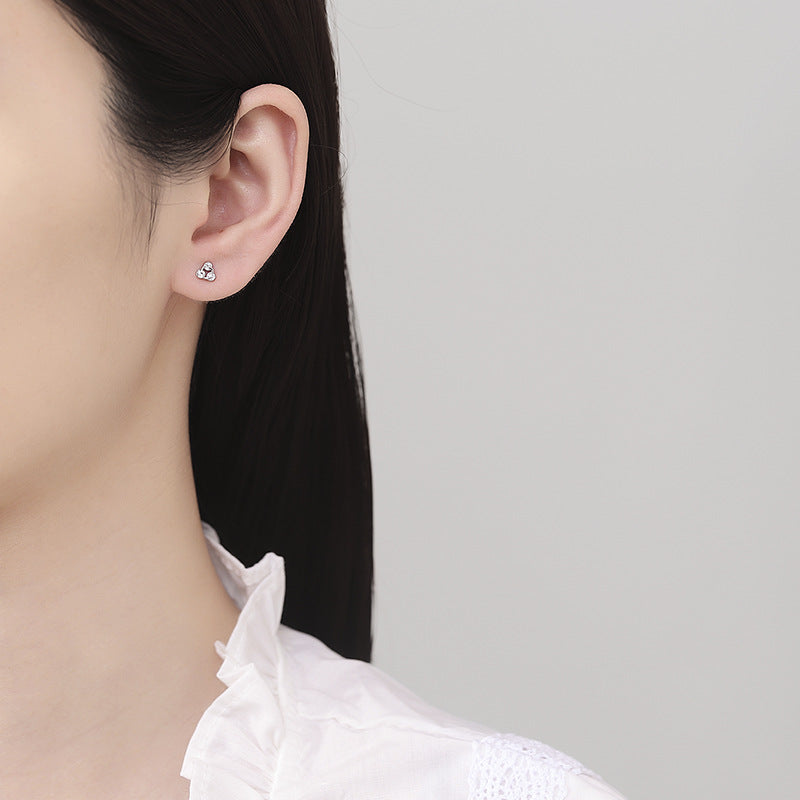 925 Sterling Silver Screwed Earrings