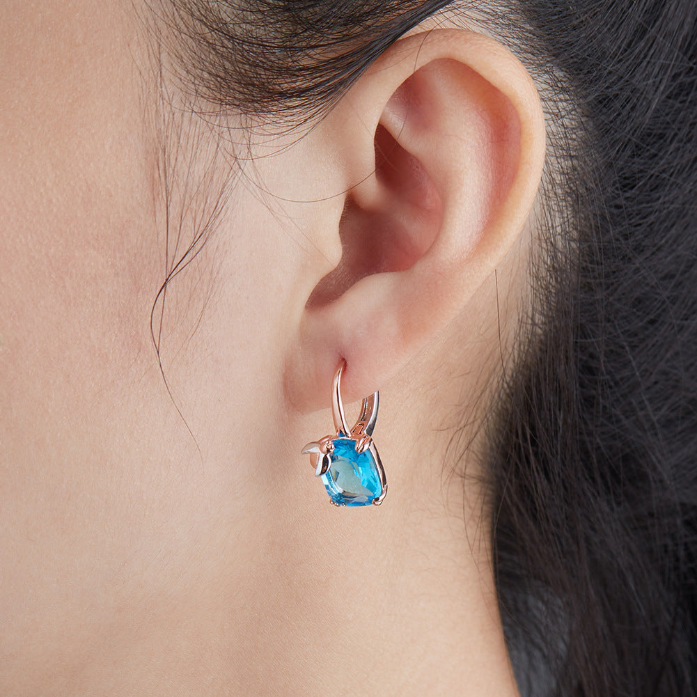 Brass With Plated Fashion Jewelry Earrings