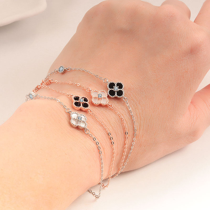 925 Sterling Silver Fashion Lucky Bracelet