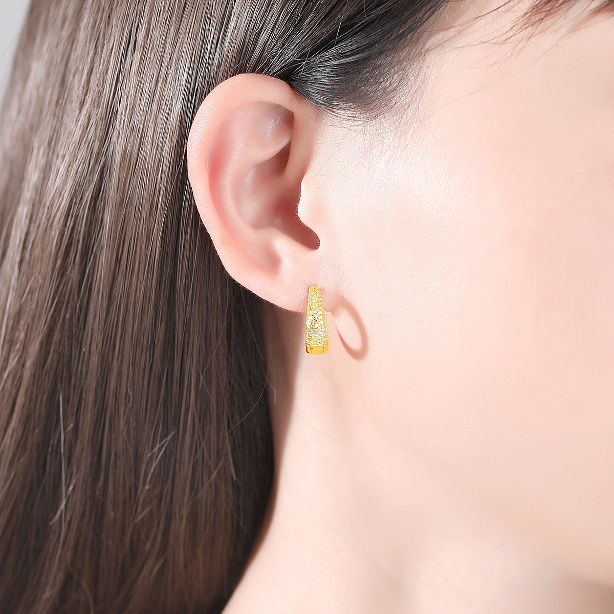 Copper With Plated Fashion Jewelry Earrings