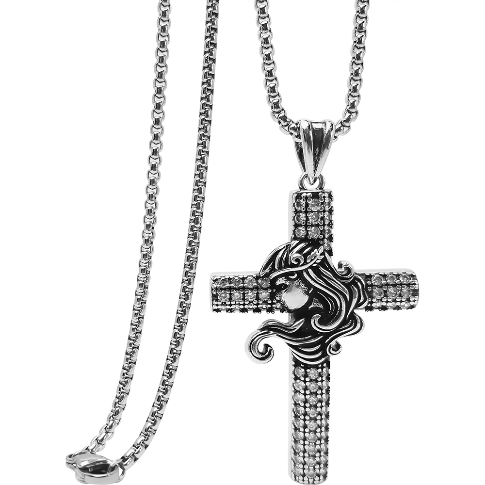 Cross Pendant Necklace, Men Women's Fashion Jewelry, Perfect for Parties & Gifts, Elegant Accessory for Everyday Wear