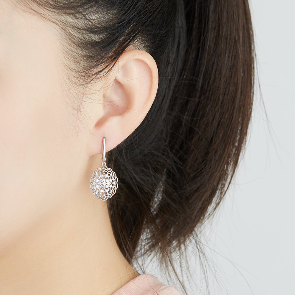 Brass With Plated Fashion Jewelry Earrings