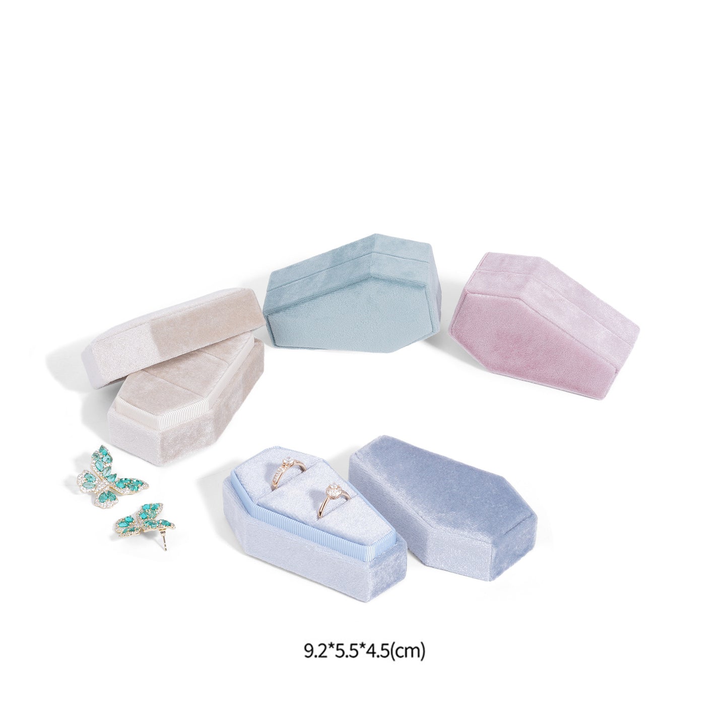 Fashion Velvet Jewelry Box