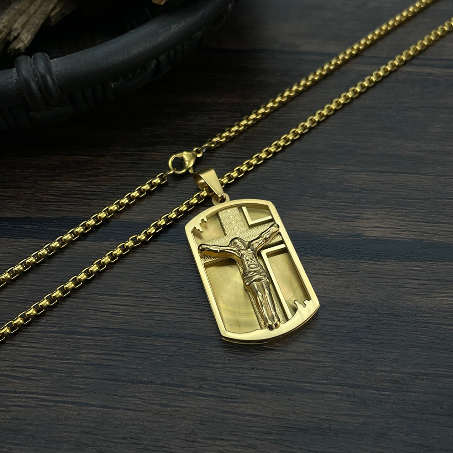 Stainless Steel Jewelry Cross Fashion Necklace Chain