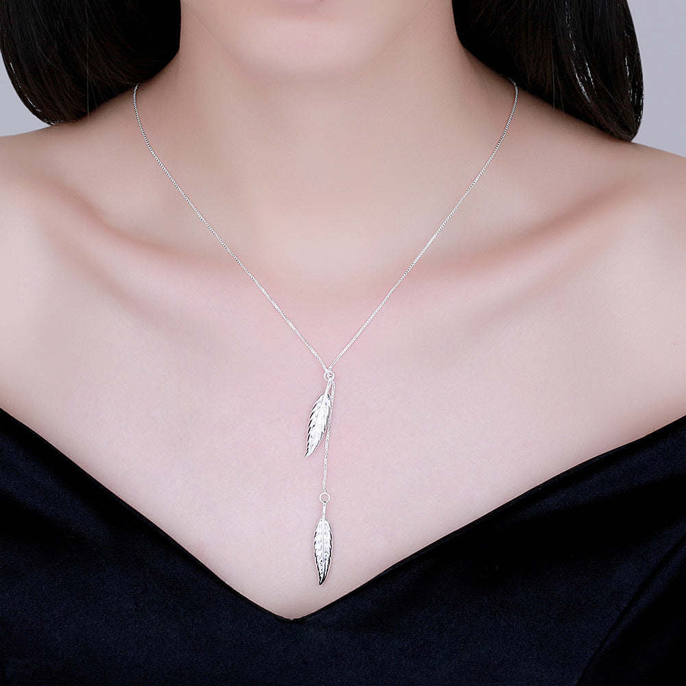Brass With Plated Fashion Jewelry Necklace