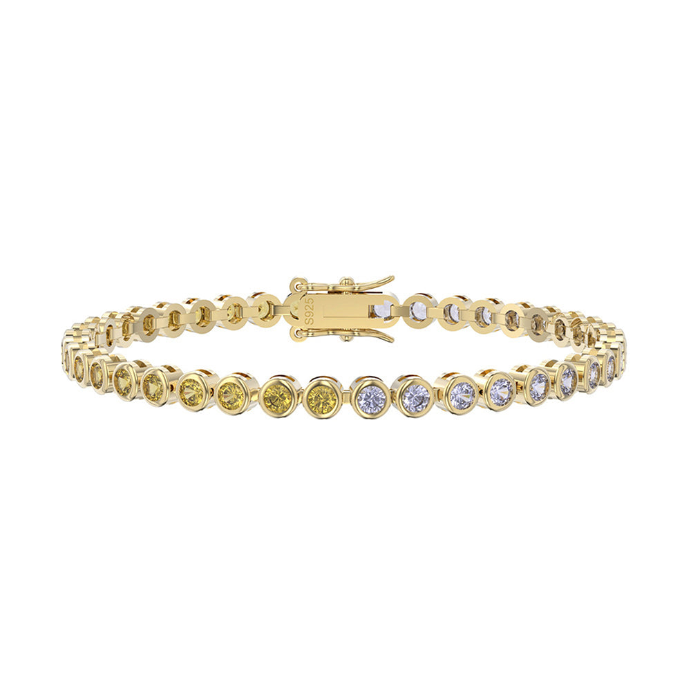925 Sterling Silver 3mm Tennis Bracelet