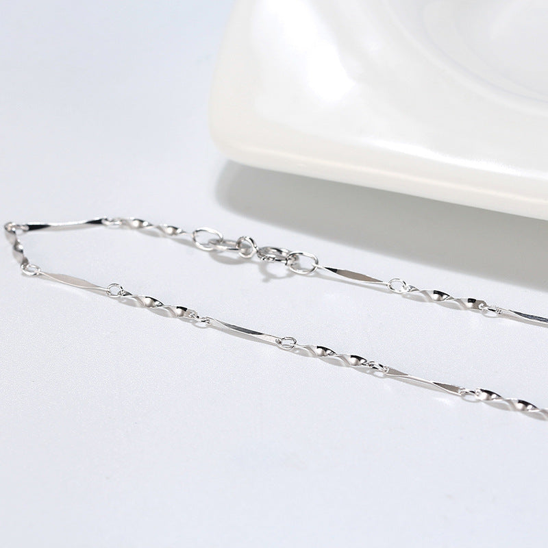 925 Sterling Silver Twist Chain