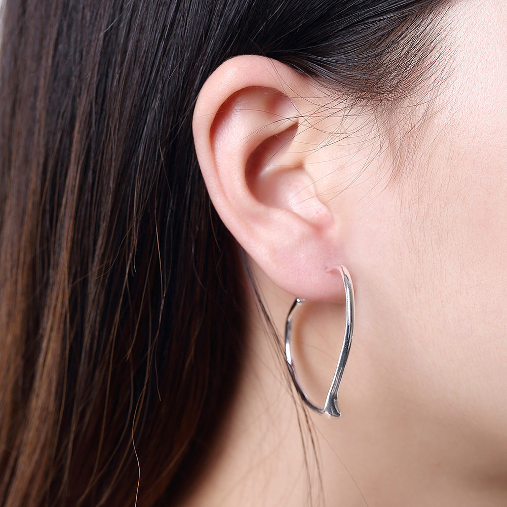 Brass With Plated Fashion Jewelry Earrings