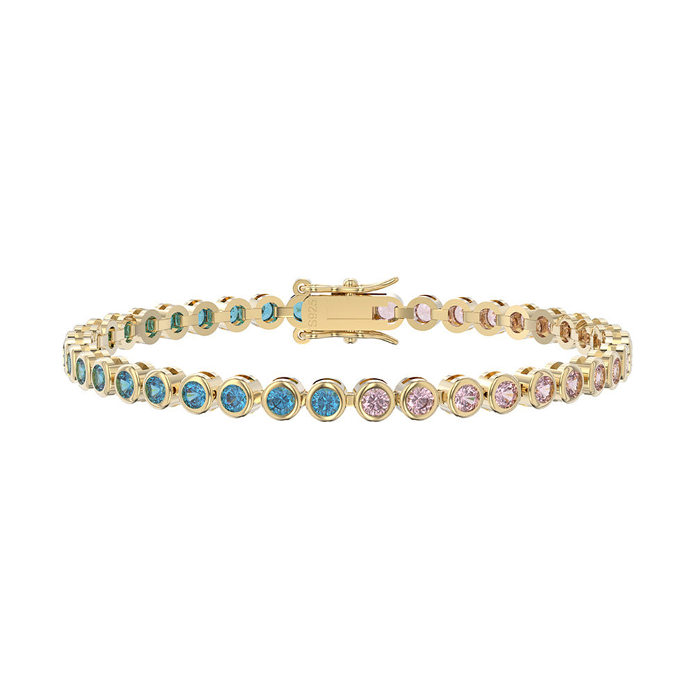 925 Sterling Silver 3mm Tennis Bracelet