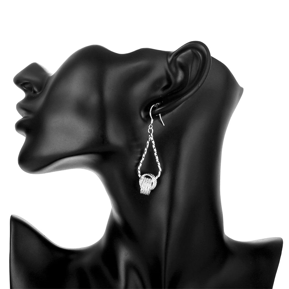 Brass With Plated Fashion Jewelry Earrings