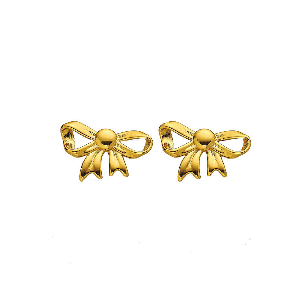 Stainless Steel Jewelry Fashion Knot Earrings