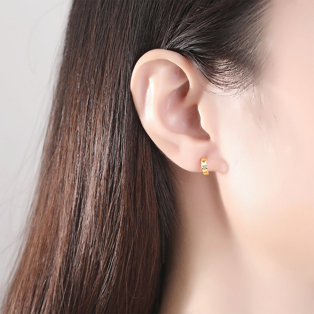 925 Sterling Silver Earrings Fashion Jewelry Gift for Women Girls