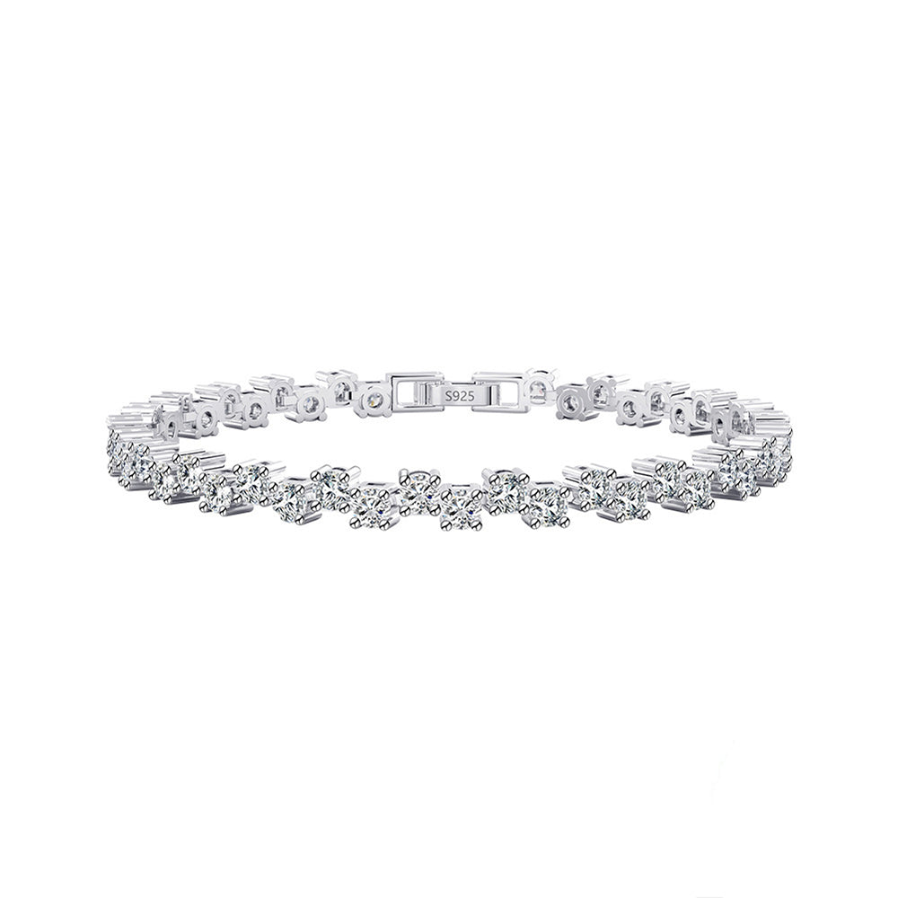 925 Sterling Silver 3mm Tennis Bracelet