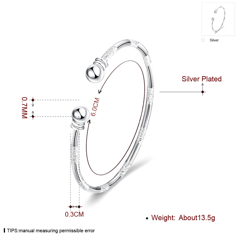 Brass With Plated Fashion Jewelry Bangle