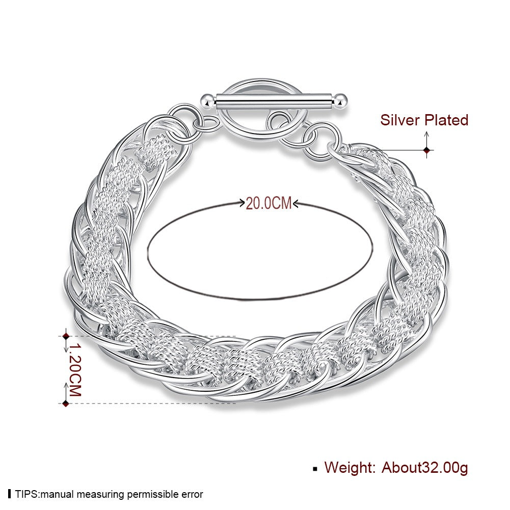Brass With Plated Fashion Jewelry Bracelet