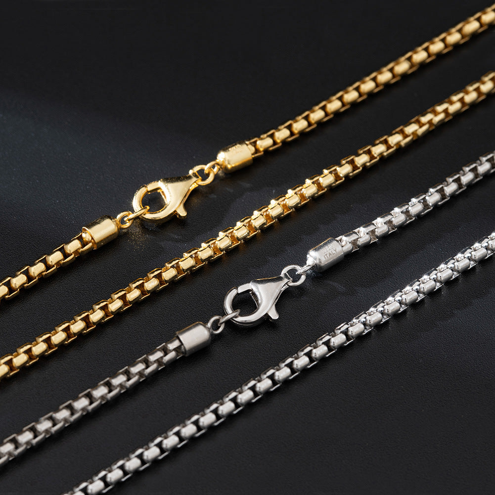 925 Sterling Silver Box Chain
