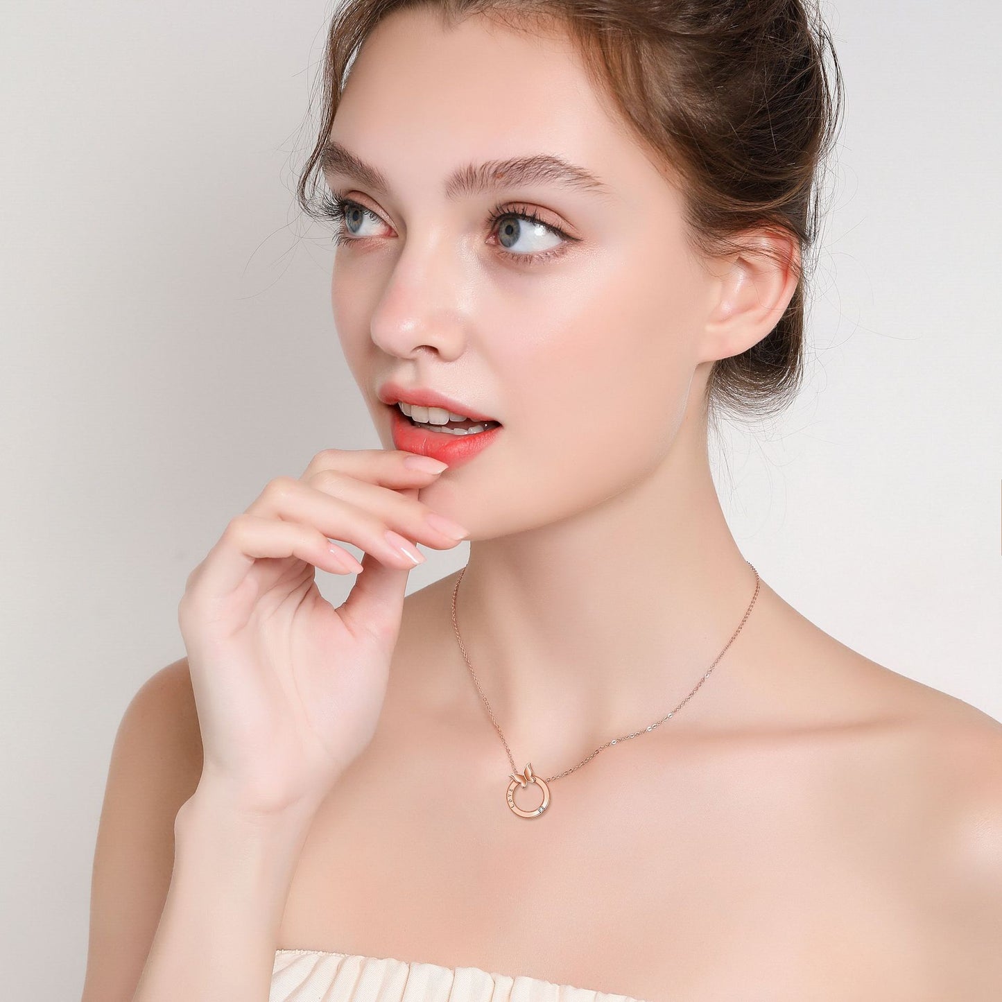 Brass With Plated Fashion Jewelry Necklace