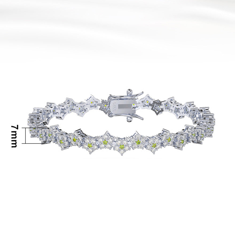 925 Sterling Silver Tennis Bracelet