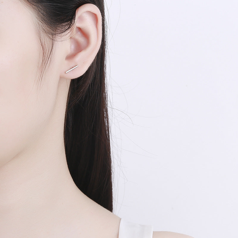 925 Sterling Silver Screw Back Stud Earrings