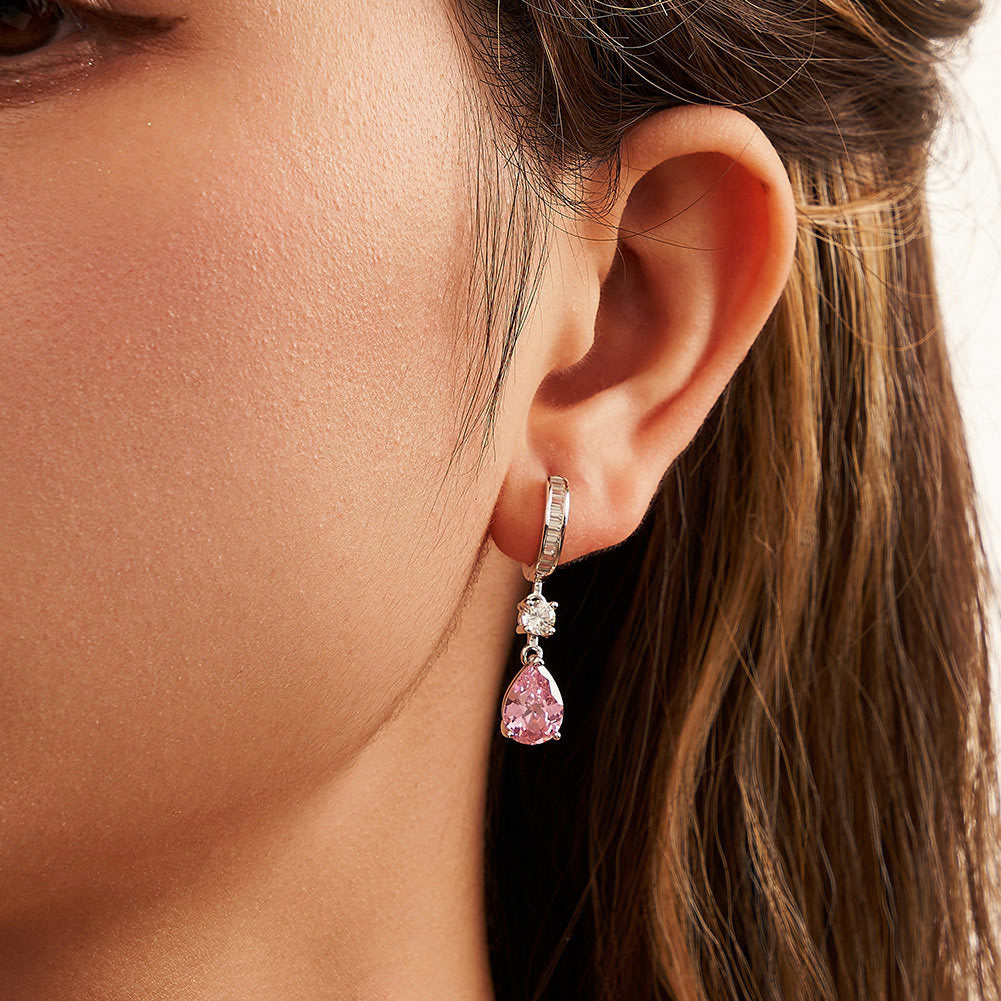 925 Sterling Silver Huggie Earrings