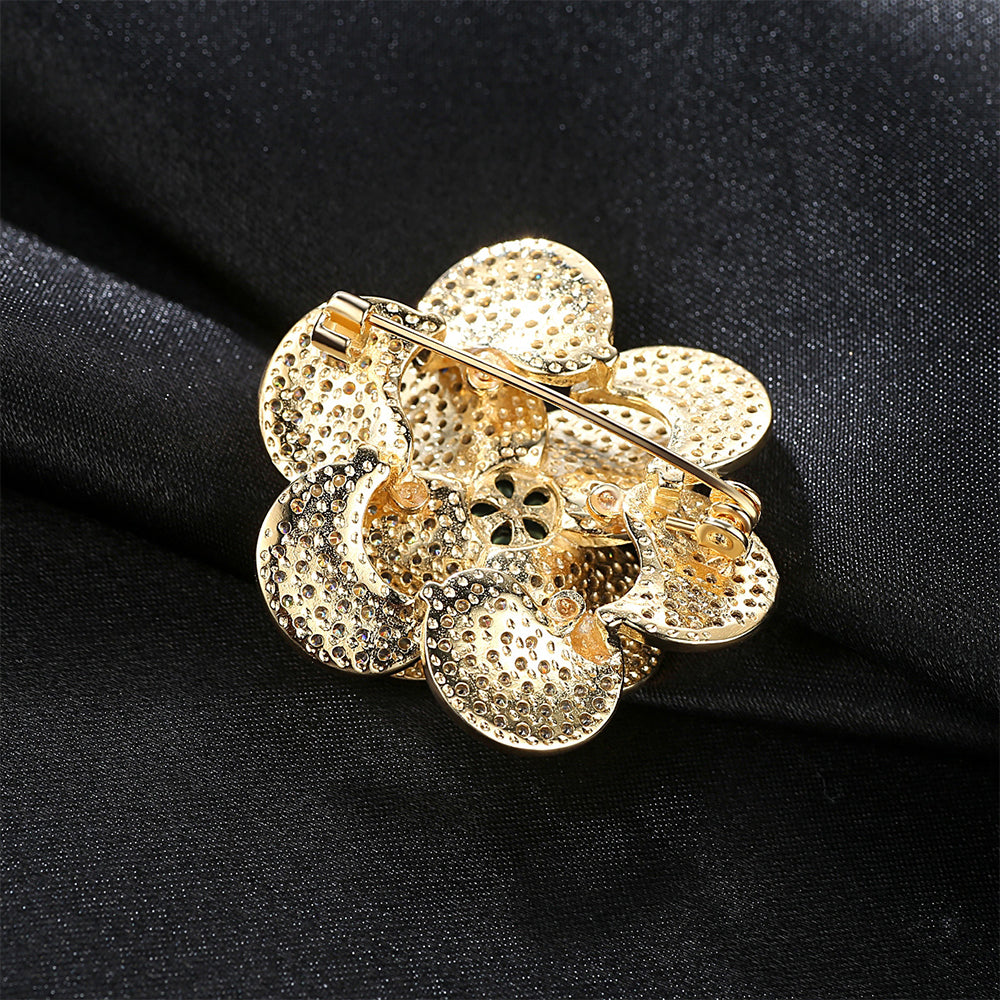 925 Sterling Silver Brooch Fashion Jewelry Gift for Women Girls