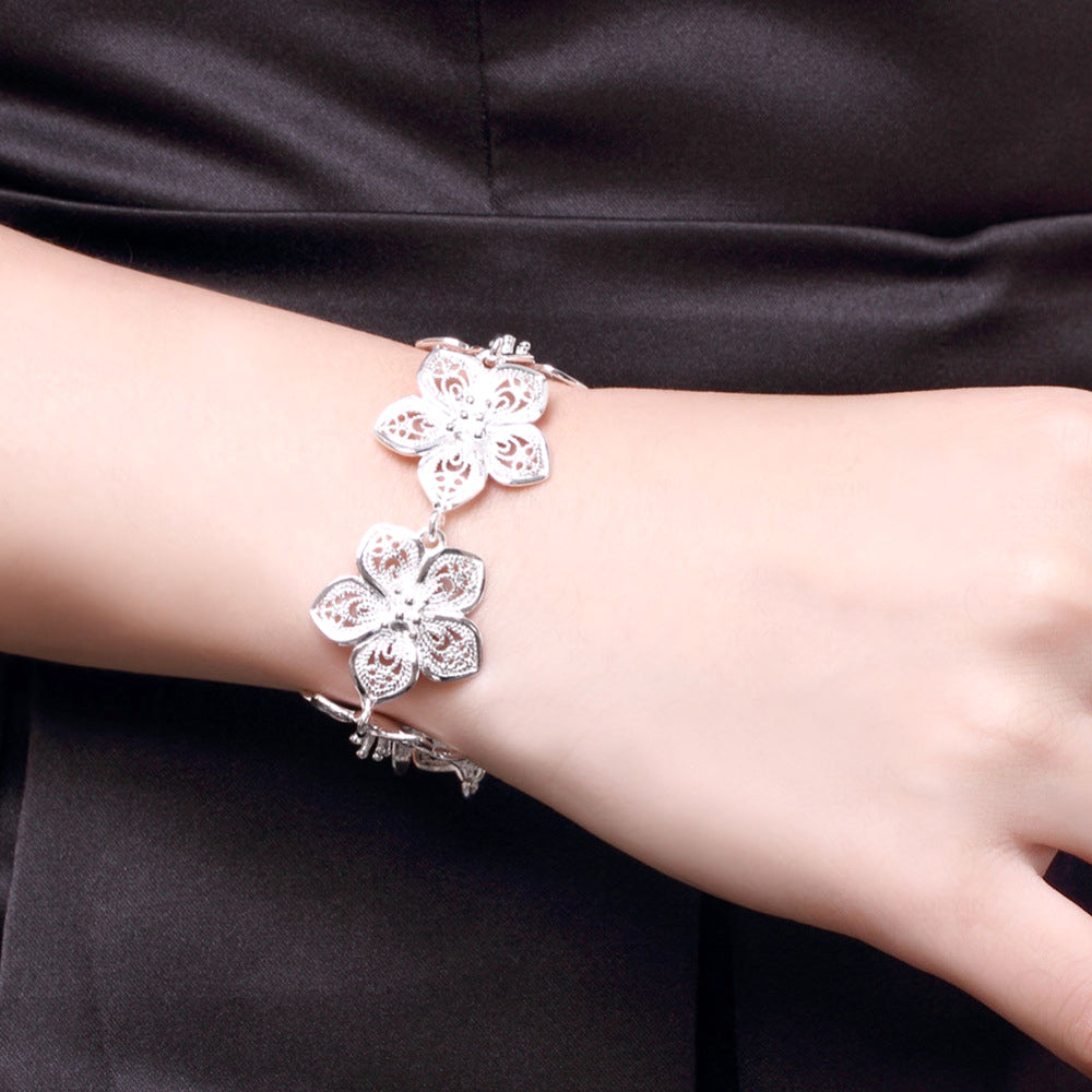 Brass With Plated Fashion Jewelry Bracelet