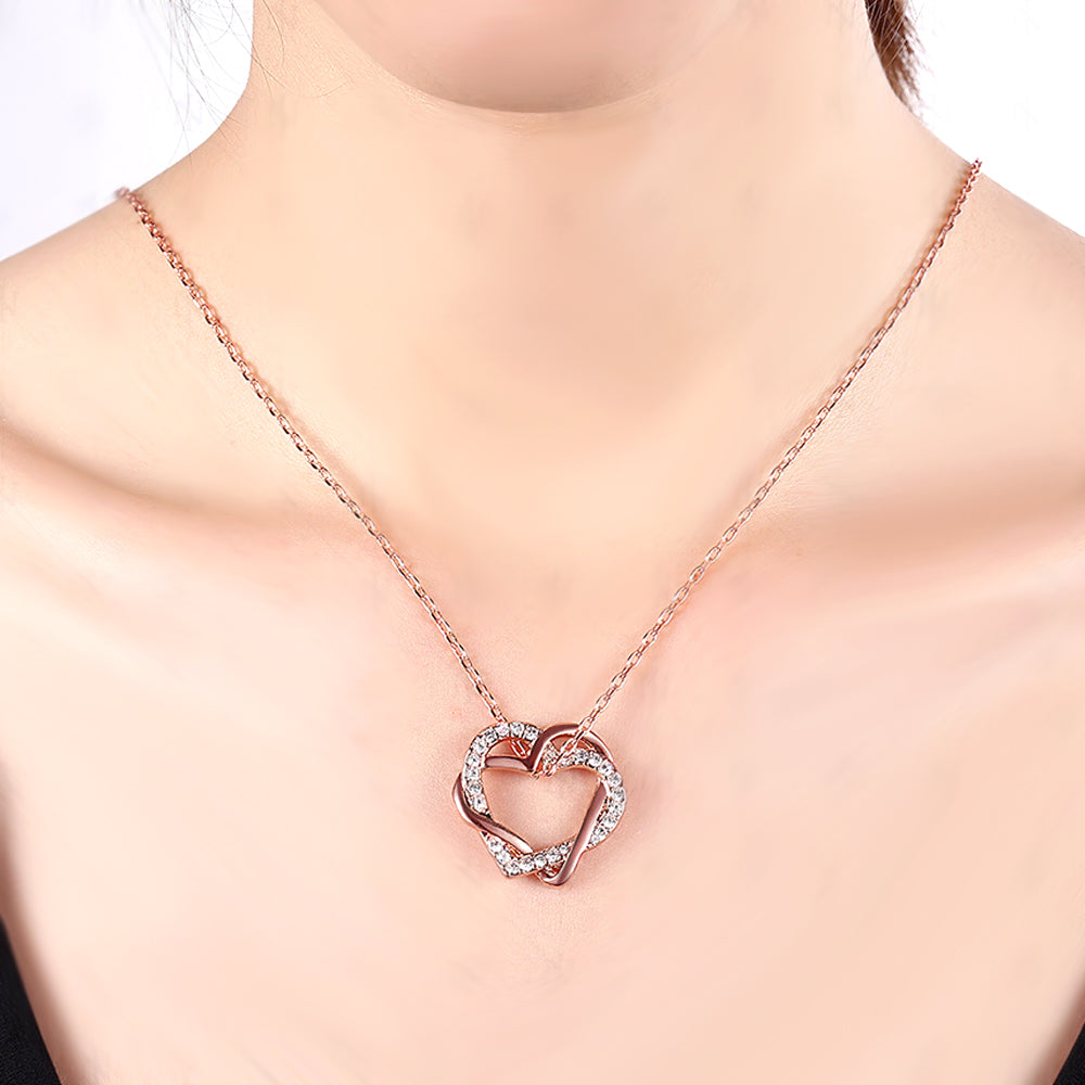 Brass With Plated Fashion Jewelry Necklace