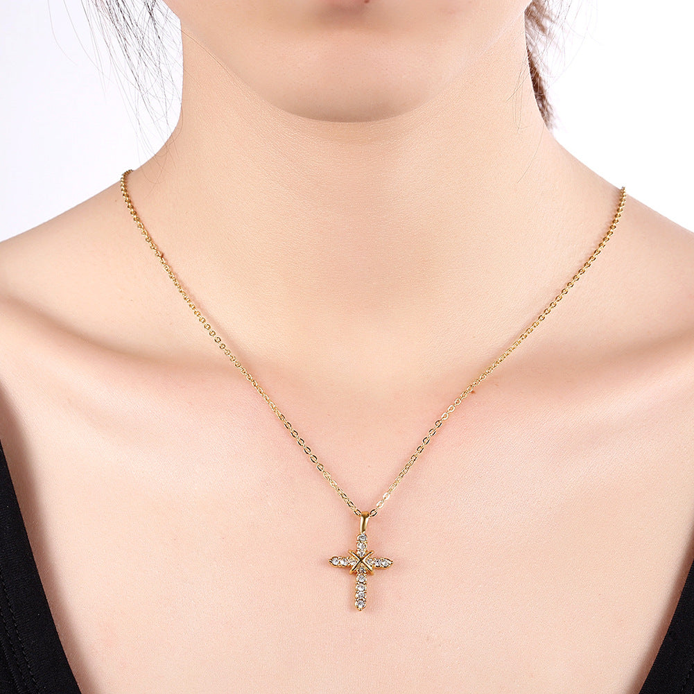 Brass With Plated Fashion Jewelry Necklace