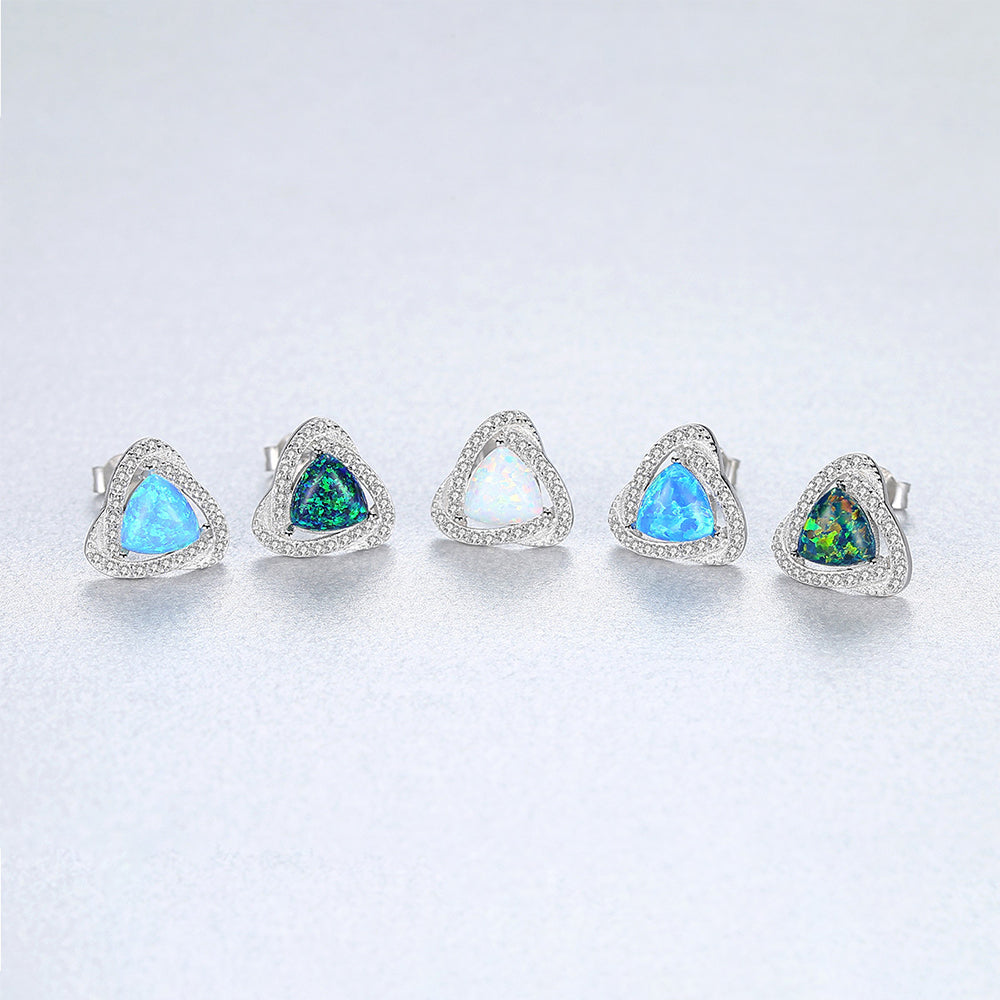 925 Sterling Silver Earrings Fashion Jewelry Gift for Women Girls