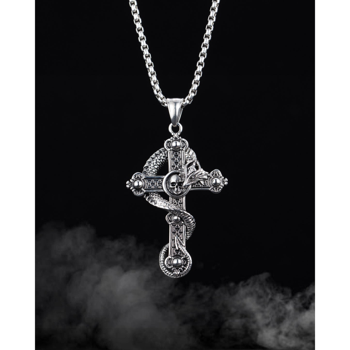 Stainless Steel Jewelry Cross Fashion Necklace Chain