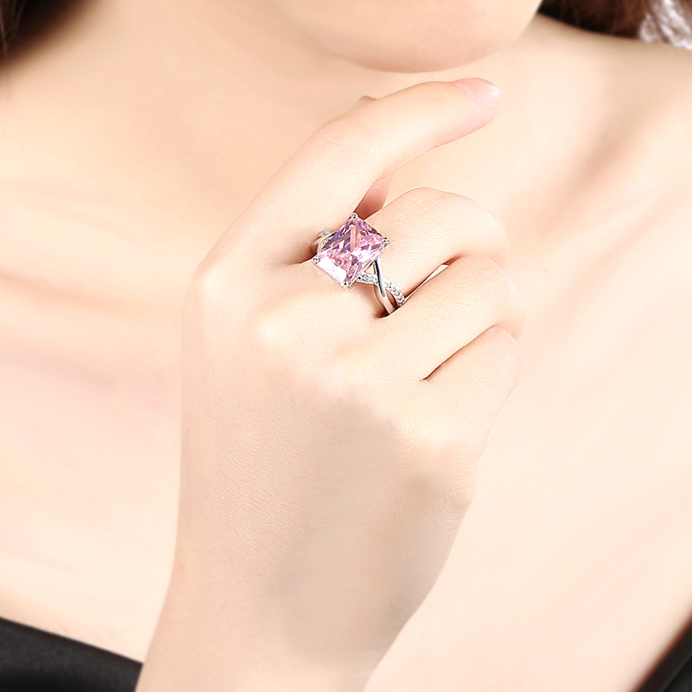 Copper With Plated Fashion Ring