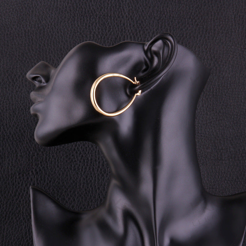 Brass With Plated Fashion Jewelry Earrings