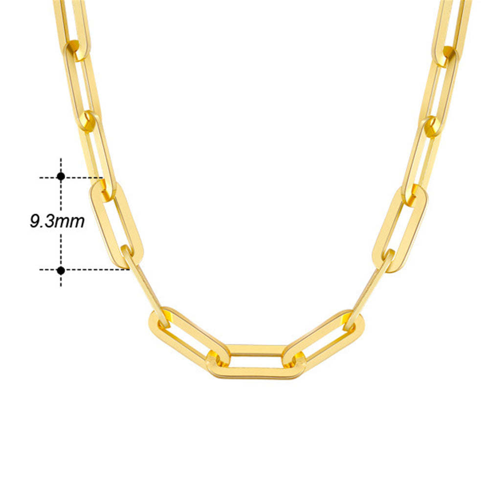 925 Sterling Silver Link Chain 1.8*4.2mm 2.2*6mm 3.0*9.3mm 4.5*12mm