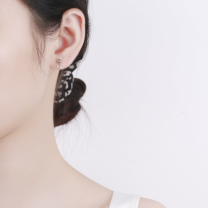 925 Sterling Silver Screw Back Stud Earrings