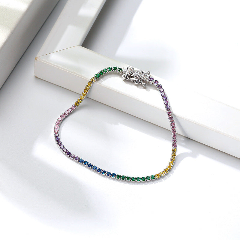 925 Sterling Silver Tennis Bracelet