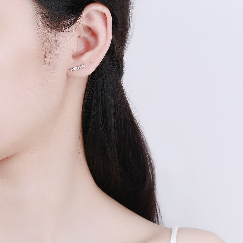925 Sterling Silver Screwed Earrings