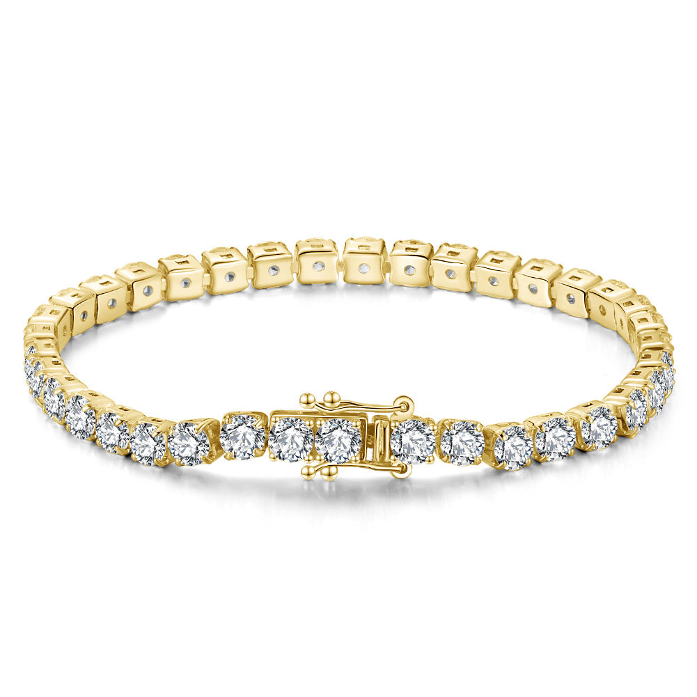 925 Sterling Silver 2mm 3mm 4mm Tennis Bracelet