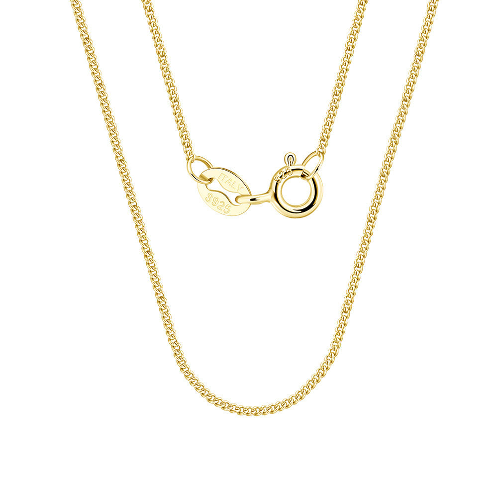 925 Sterling Silver Cuban Chain 3.6mm 5.0mm 7.0mm