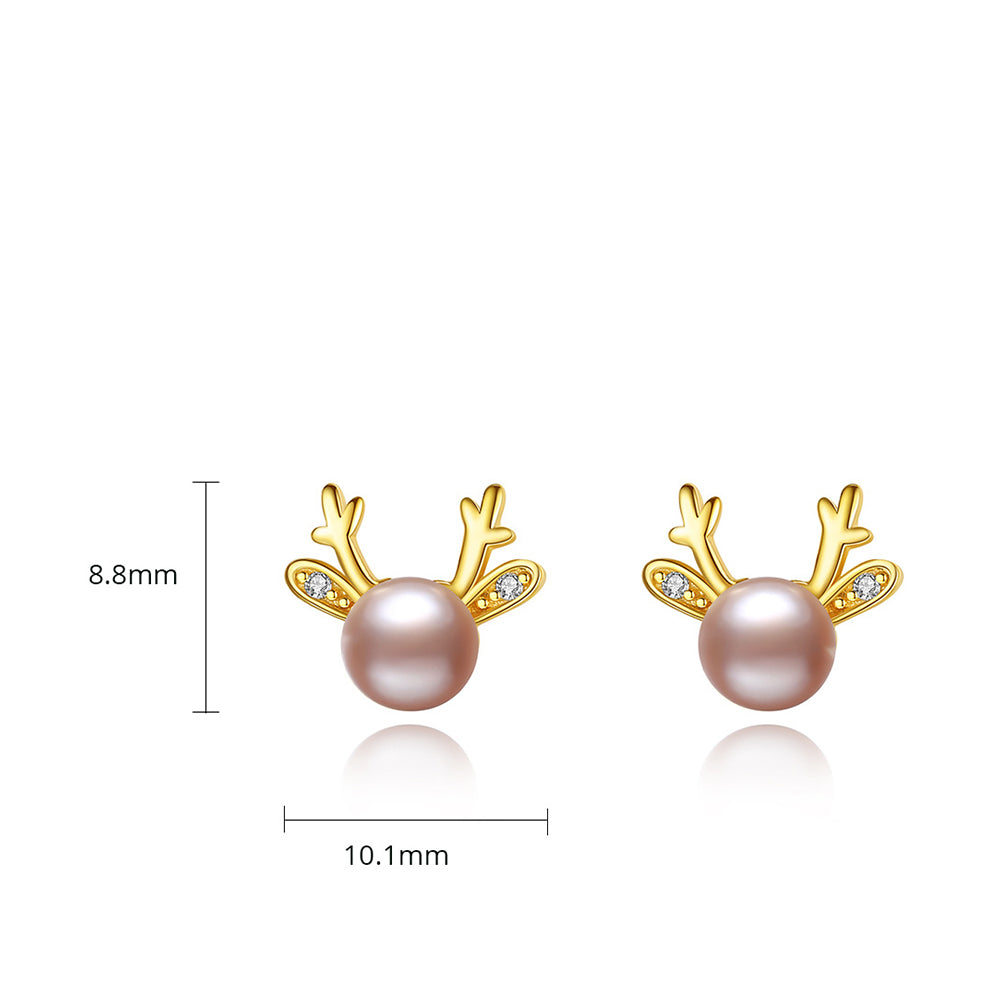 Pendientes colgantes de perla natural de plata de ley 925, joyería de moda, regalo para mujeres y niñas.