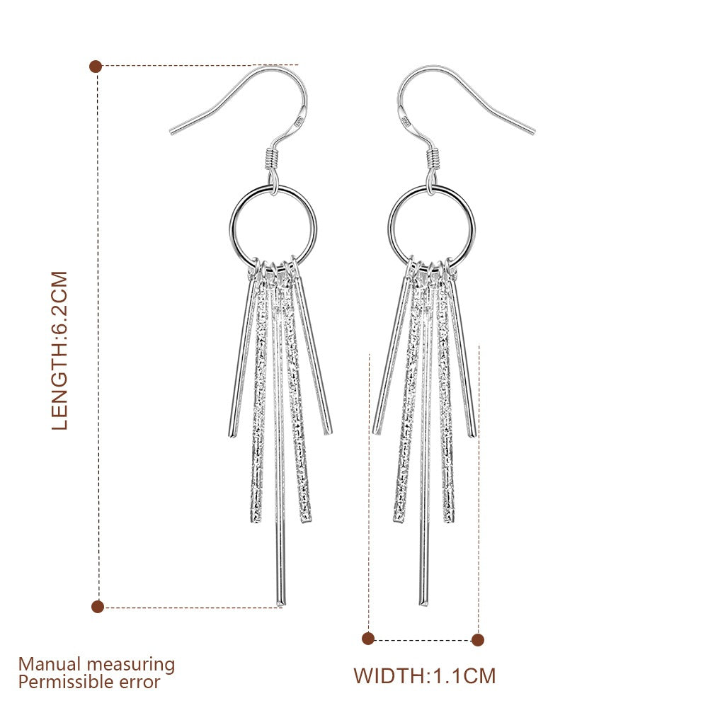 Brass With Plated Fashion Jewelry Earrings