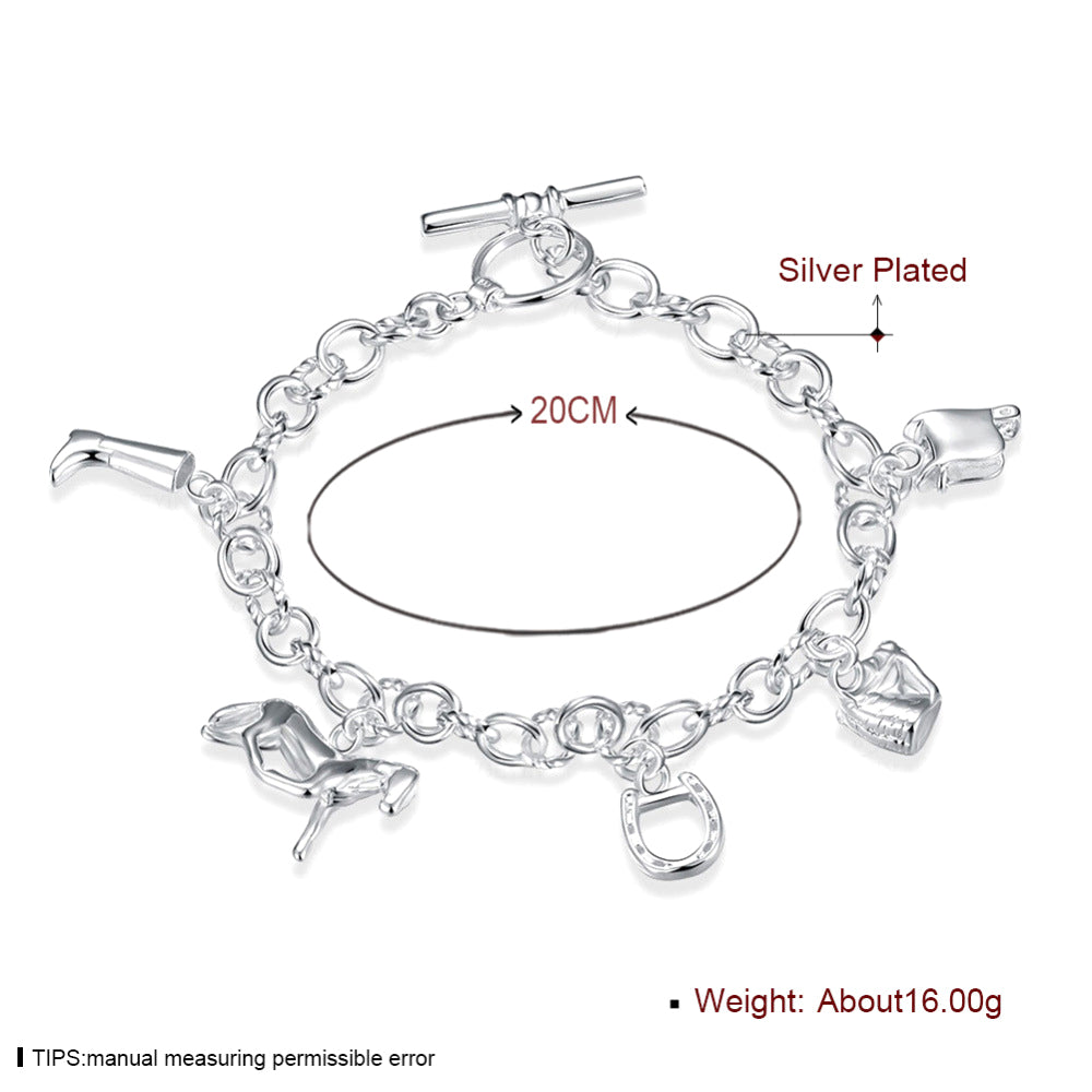 Brass With Plated Fashion Jewelry Bracelet