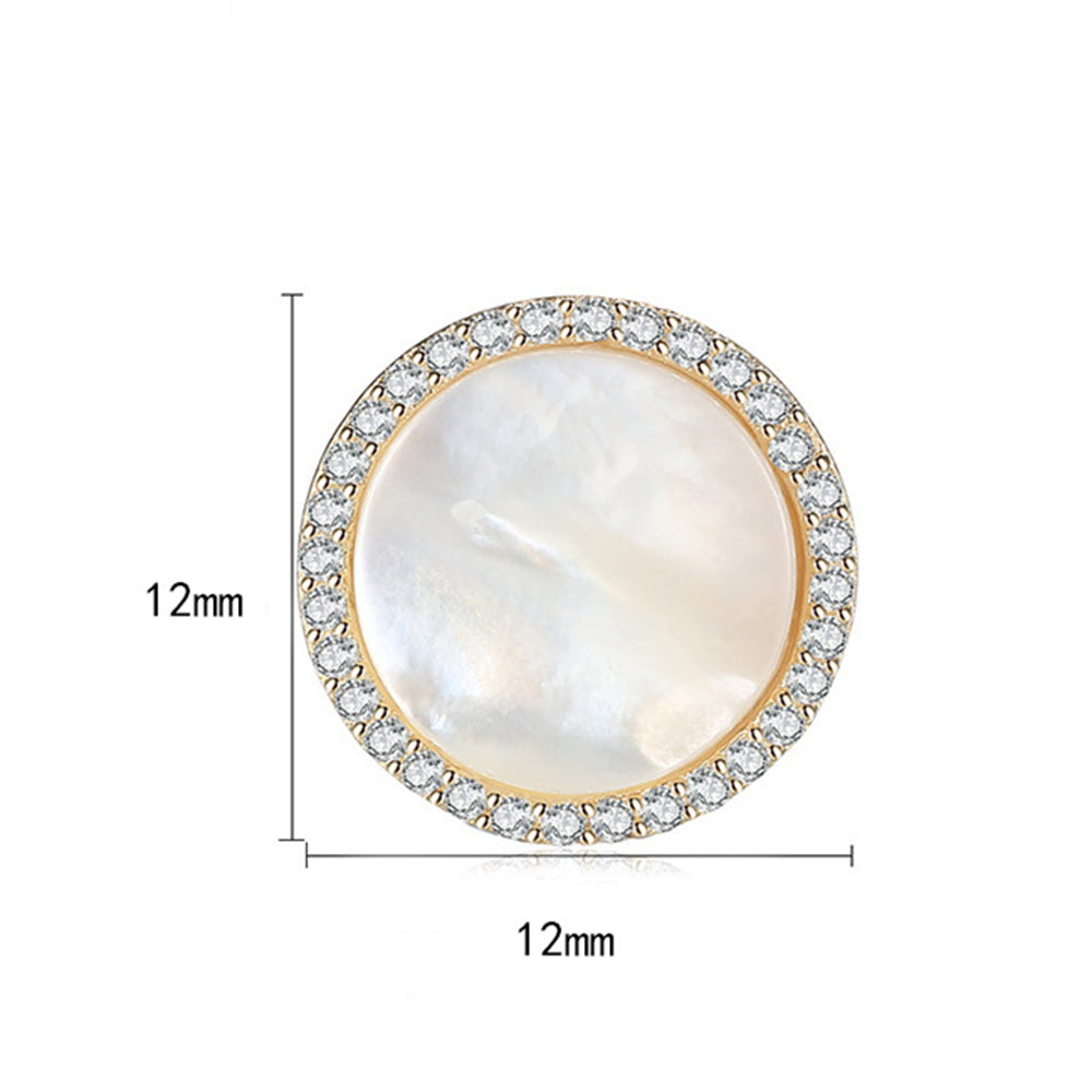 925 Sterling Silver Natural Pearl Drop Earrings Fashion Jewelry Gift for Women Girls